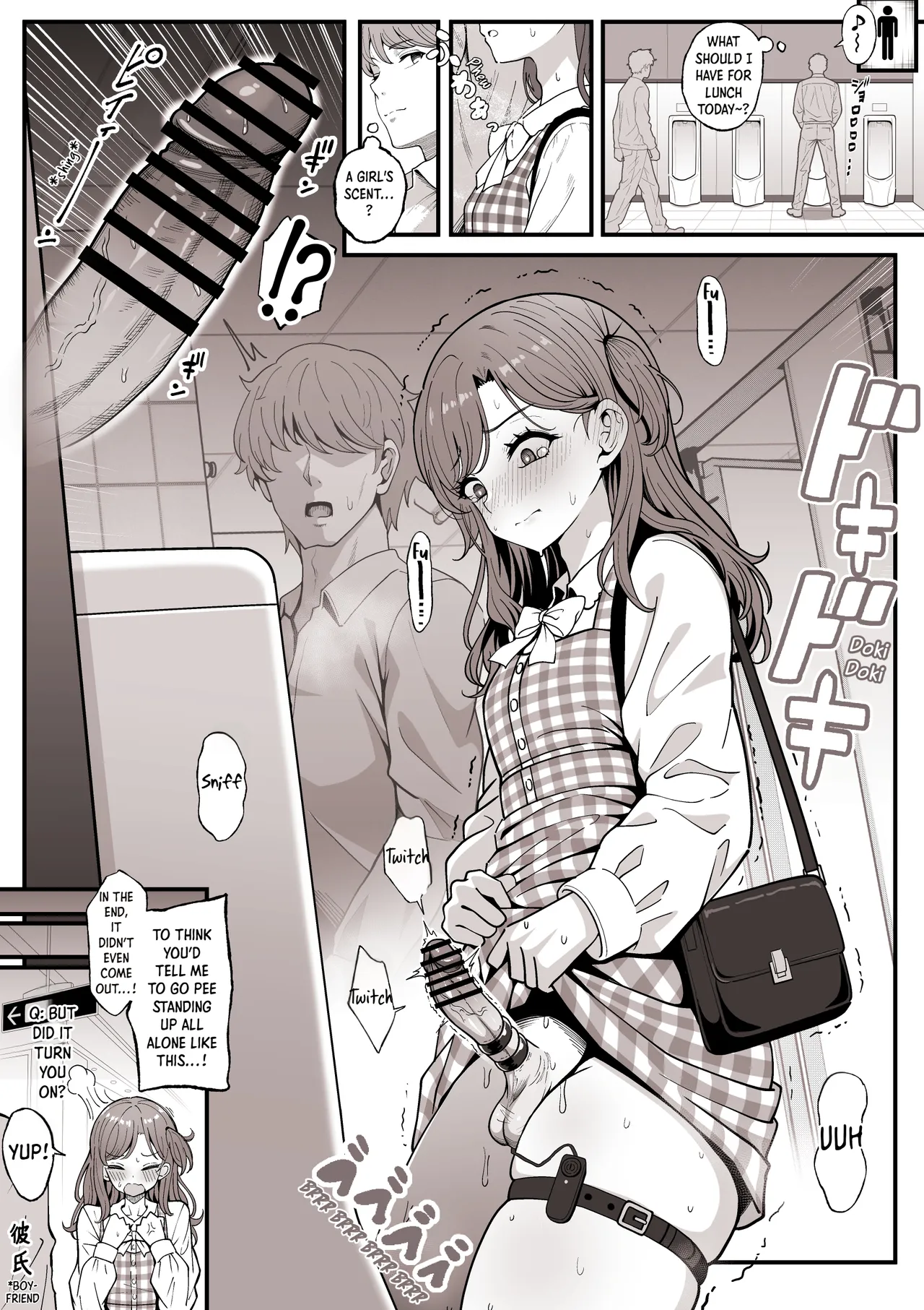 Dating Scenario with a Pure and Innocent Girlfriend  + continuation page 3 full