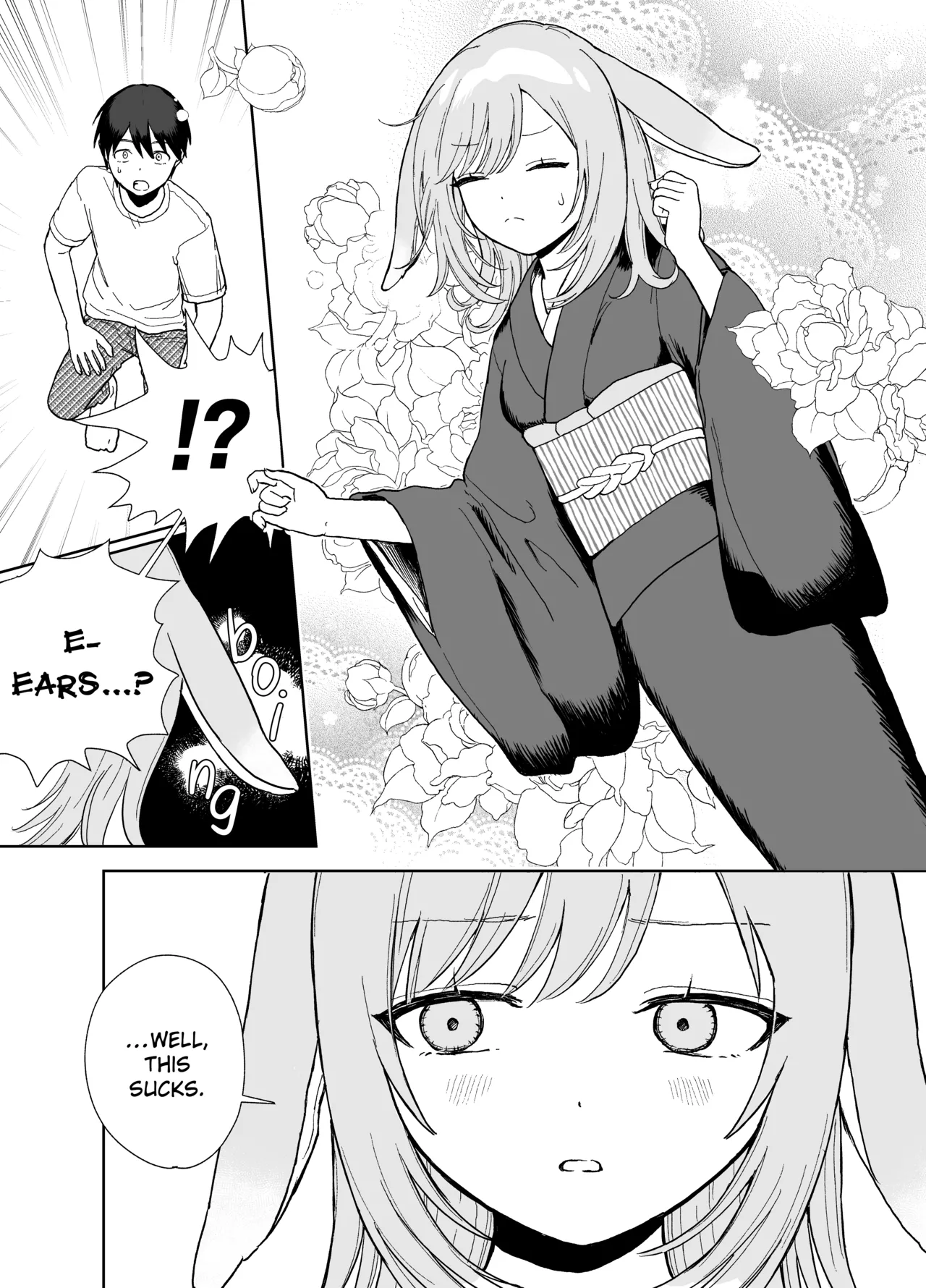 Hatsujou Usagi wa Mangetsu no Yoru ni Koubi suru | A Rabbit In Heat Breeds Under The Full Moon page 9 full