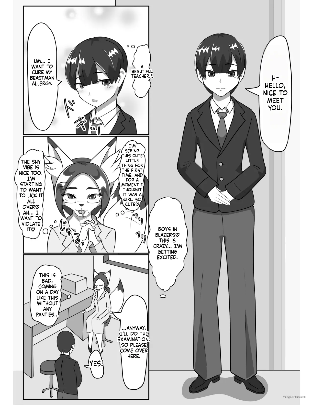 A perverted female doctor who masturbates to her patients page 7 full