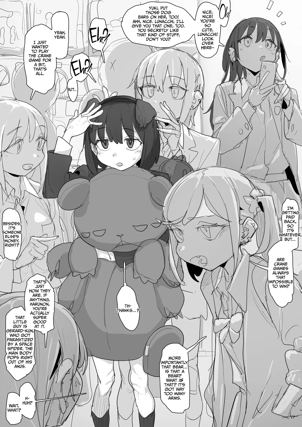 Tomodachi kara Moratta Nuigurumi de Narikiri Inumimi Koubi Gokko Onanie page 1 full