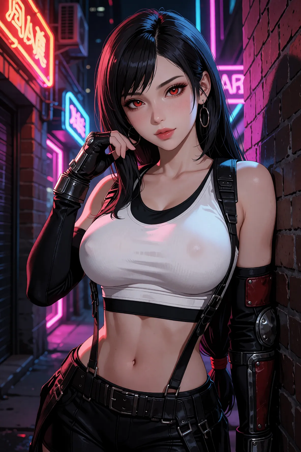 Tifa Lockhart Neon Light page 2 full