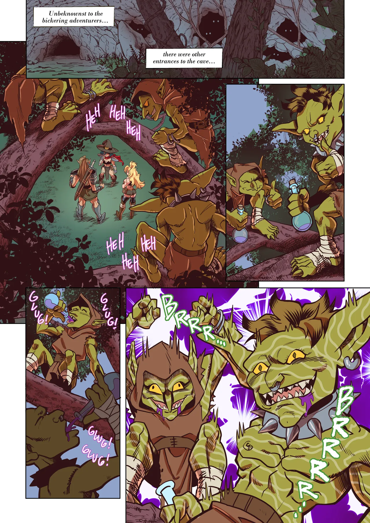 Merge Goblins 1 page 3 full
