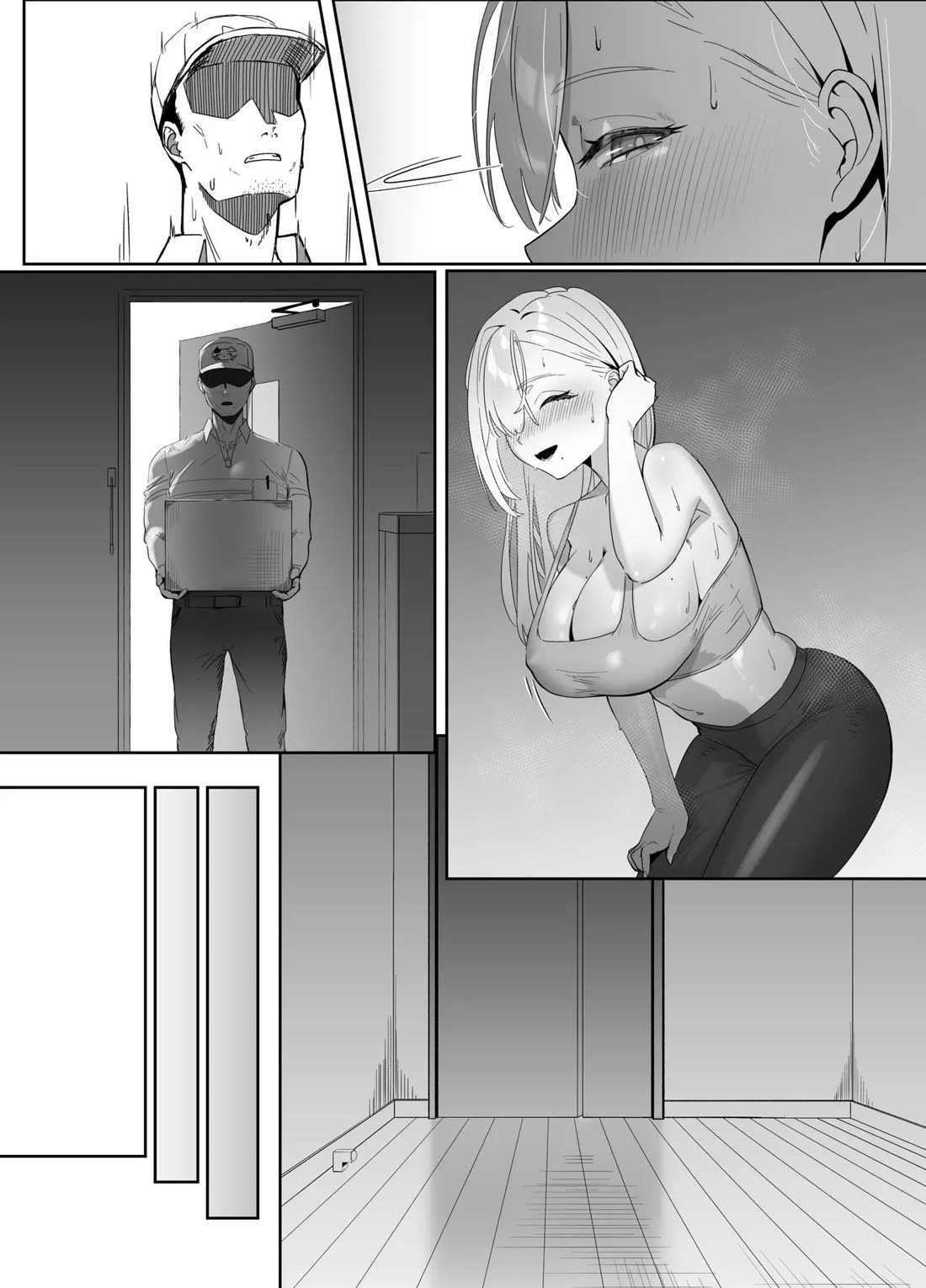 The Big-Breasted Lady at the Delivery Destination Is Way Too Lewd page 4 full