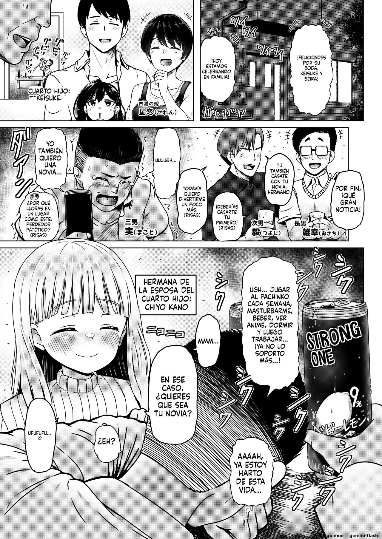 Shinseki no Shoujo o Ninshin sasechattan desu ga. Shussan Kibou datta node Kekkon shimashita  MTL page 4 full