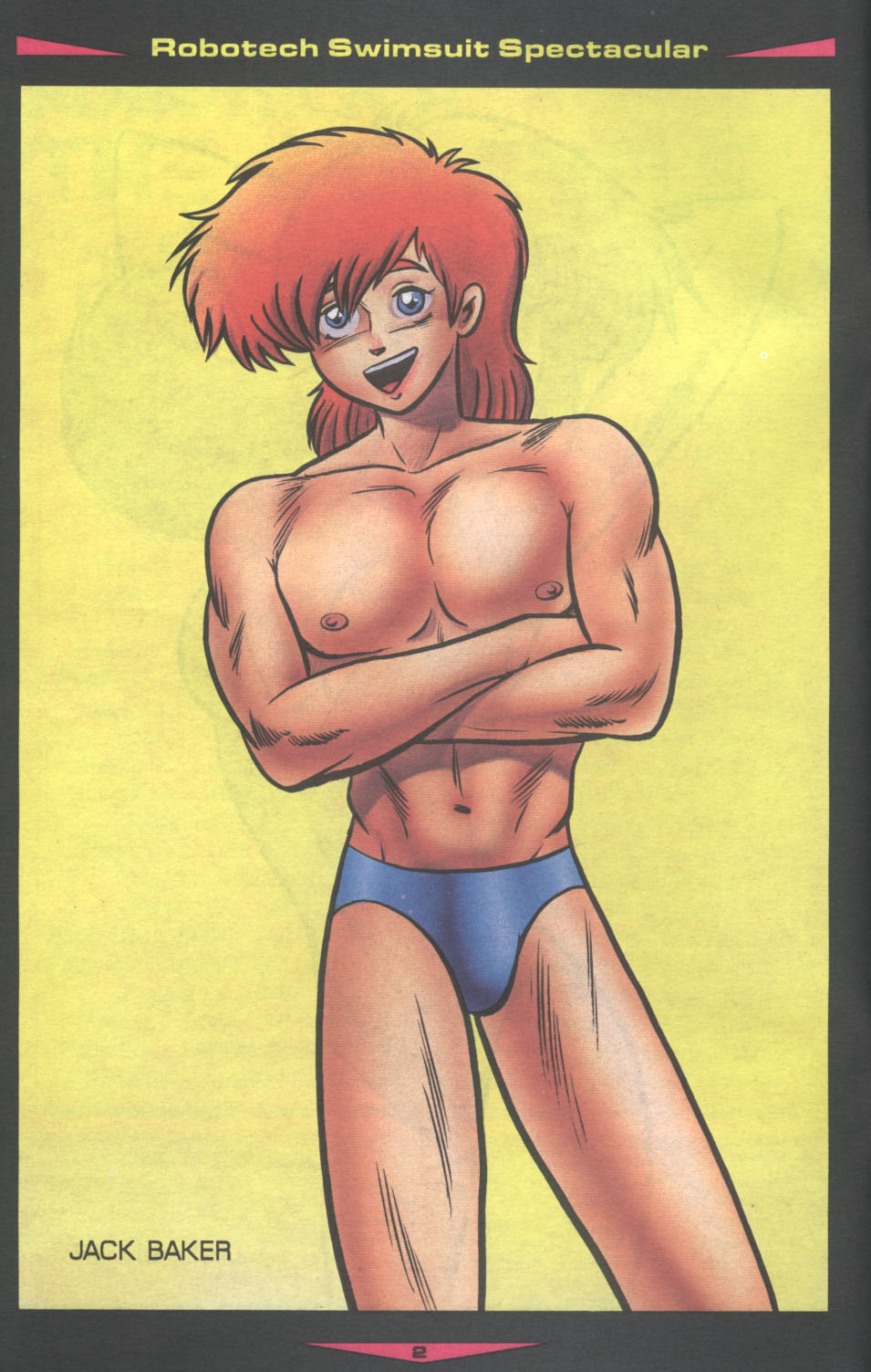 Robotech II The Sentinels - Swimsuit Spectacular page 4 full