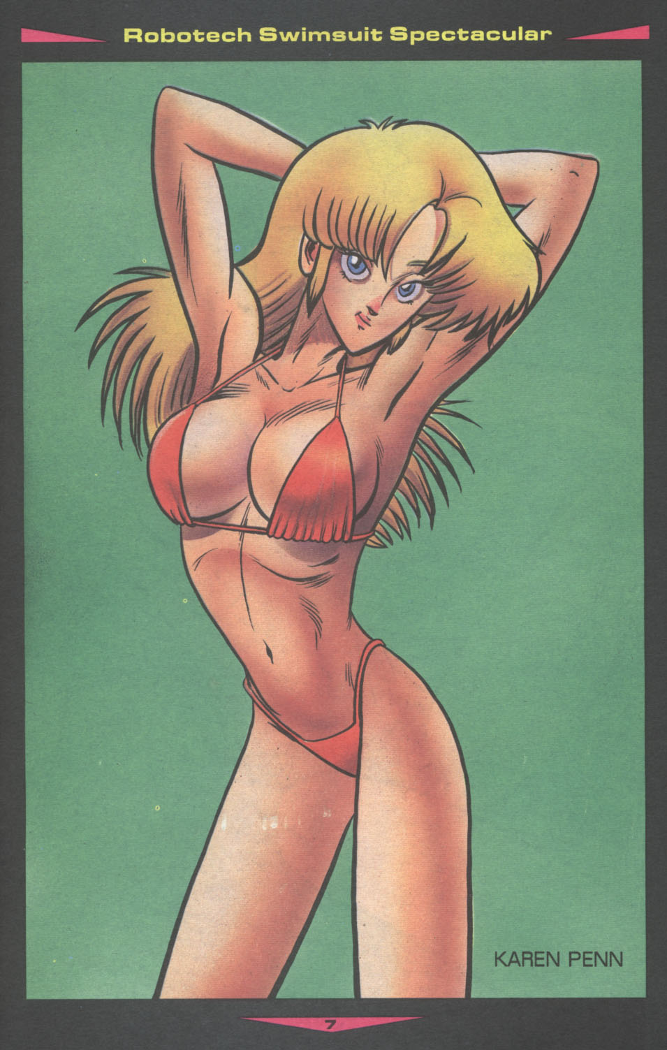 Robotech II The Sentinels - Swimsuit Spectacular page 9 full