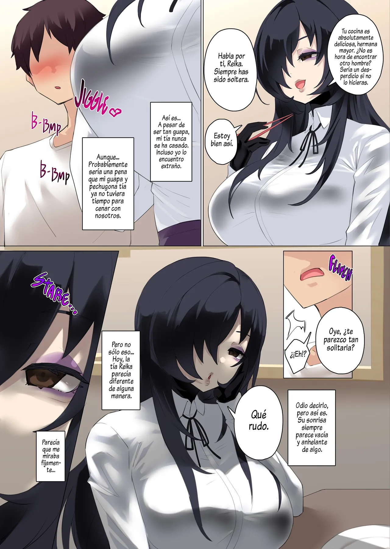 Daisuki na Akogare no Bijin Oba-san wa Boku no Chichi ga Choukyou Zumi deshita｜Mi Hermosa Tía, a la que Adoraba y Admiraba, era una Esclava Sexual ya Entrenada por mi Padre page 3 full