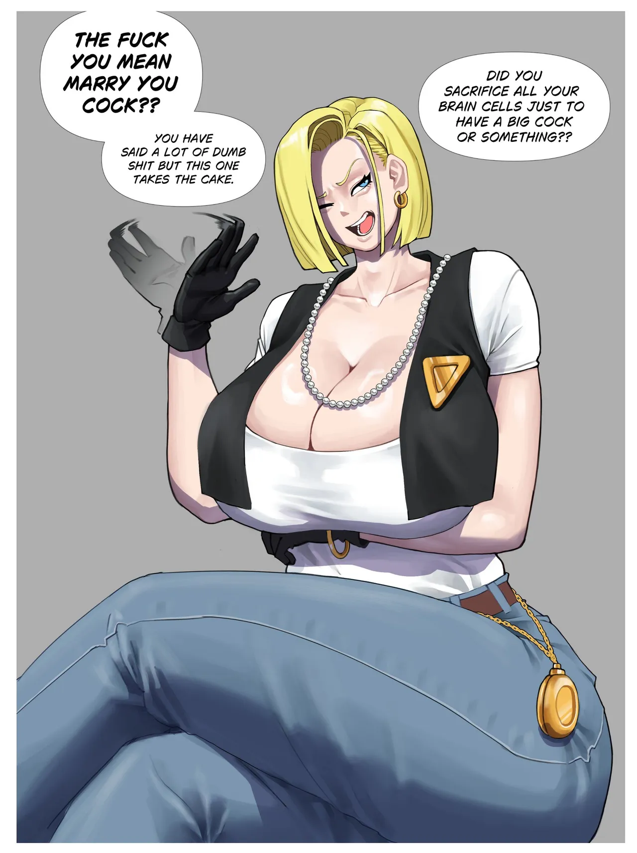 Android-18 Wedding page 1 full
