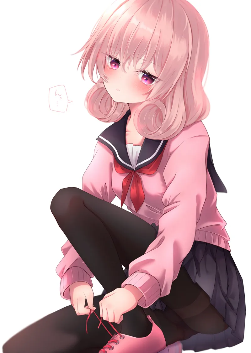 登校前のネネカさんの日課 page 1 full