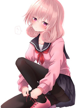 登校前のネネカさんの日課