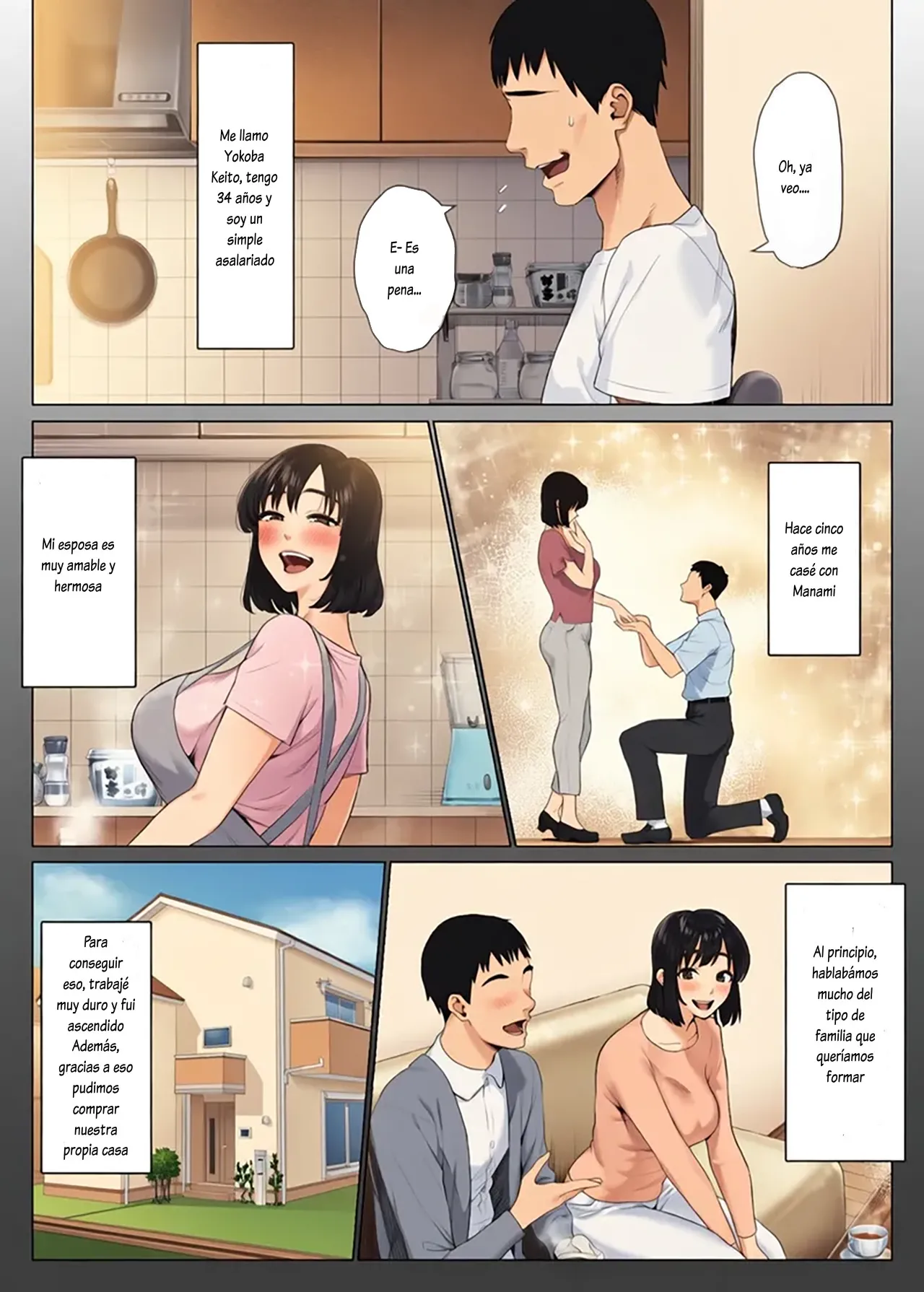LeveChi na Swapping 1 ~Seiheki ni Mezameru Otto Hen SIN CENSURA A COLOR page 6 full