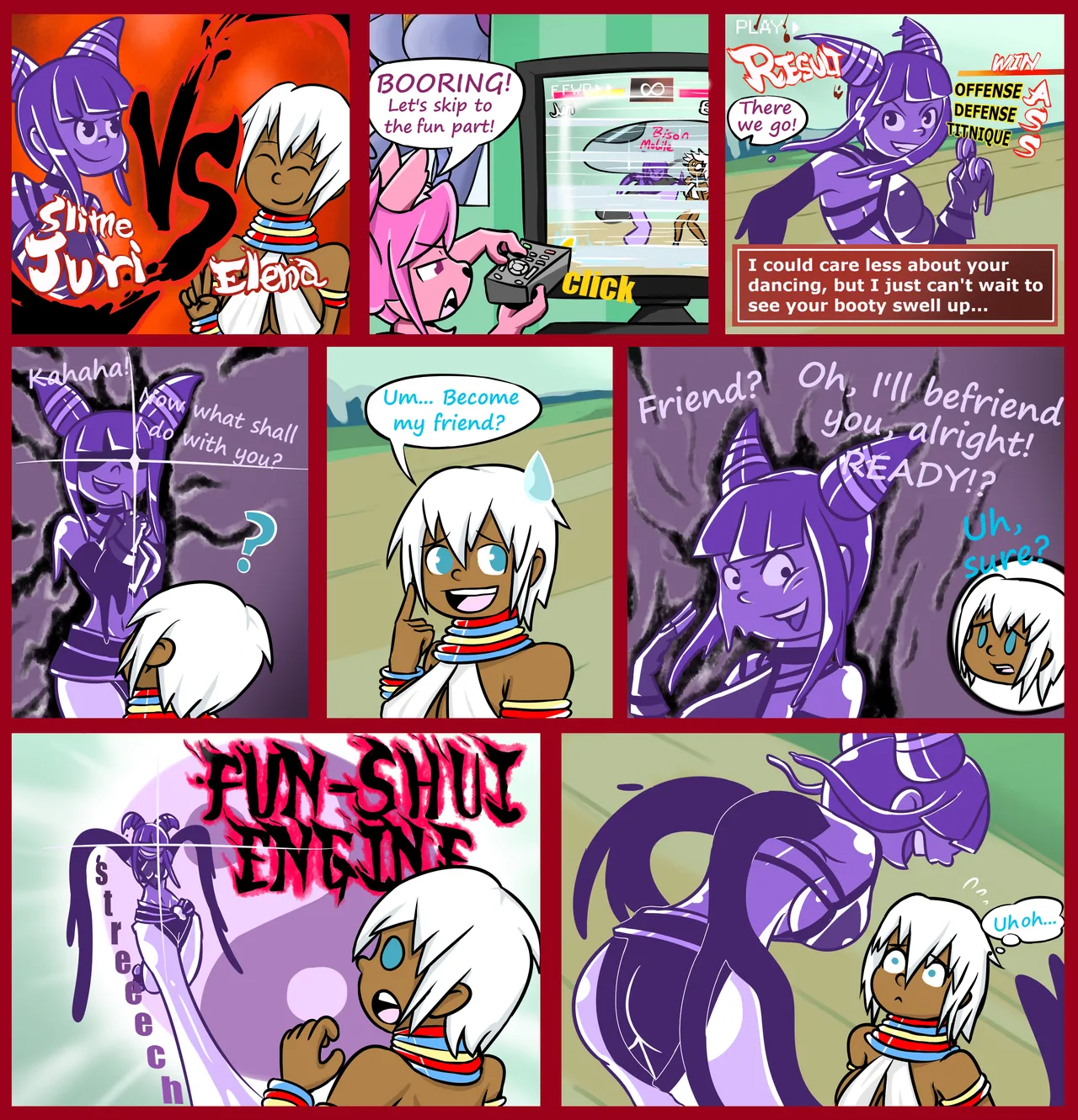 Ultra Slime Fighter IV: TnC Edition page 1 full