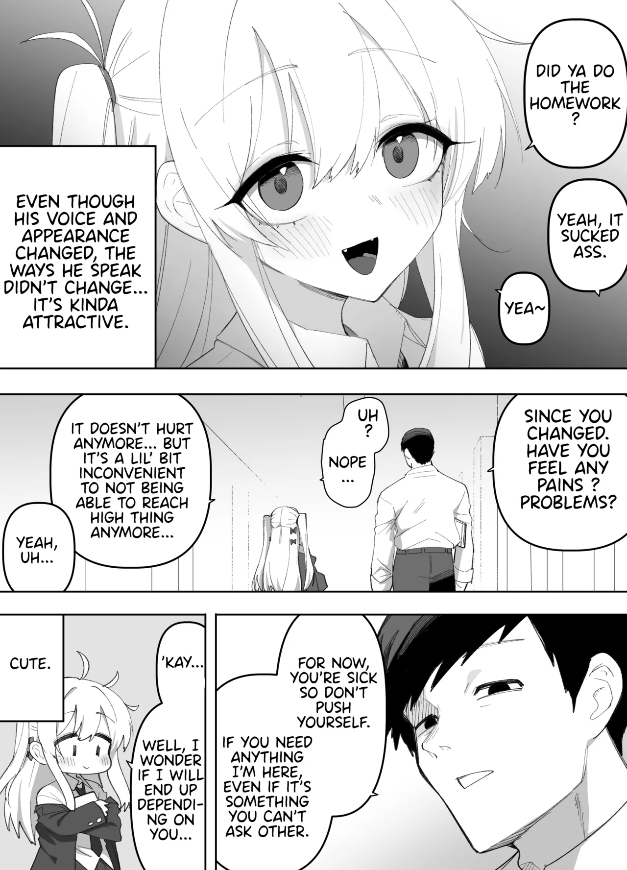 My Friend became a Shortie... and Fell Into Heat Today page 5 full