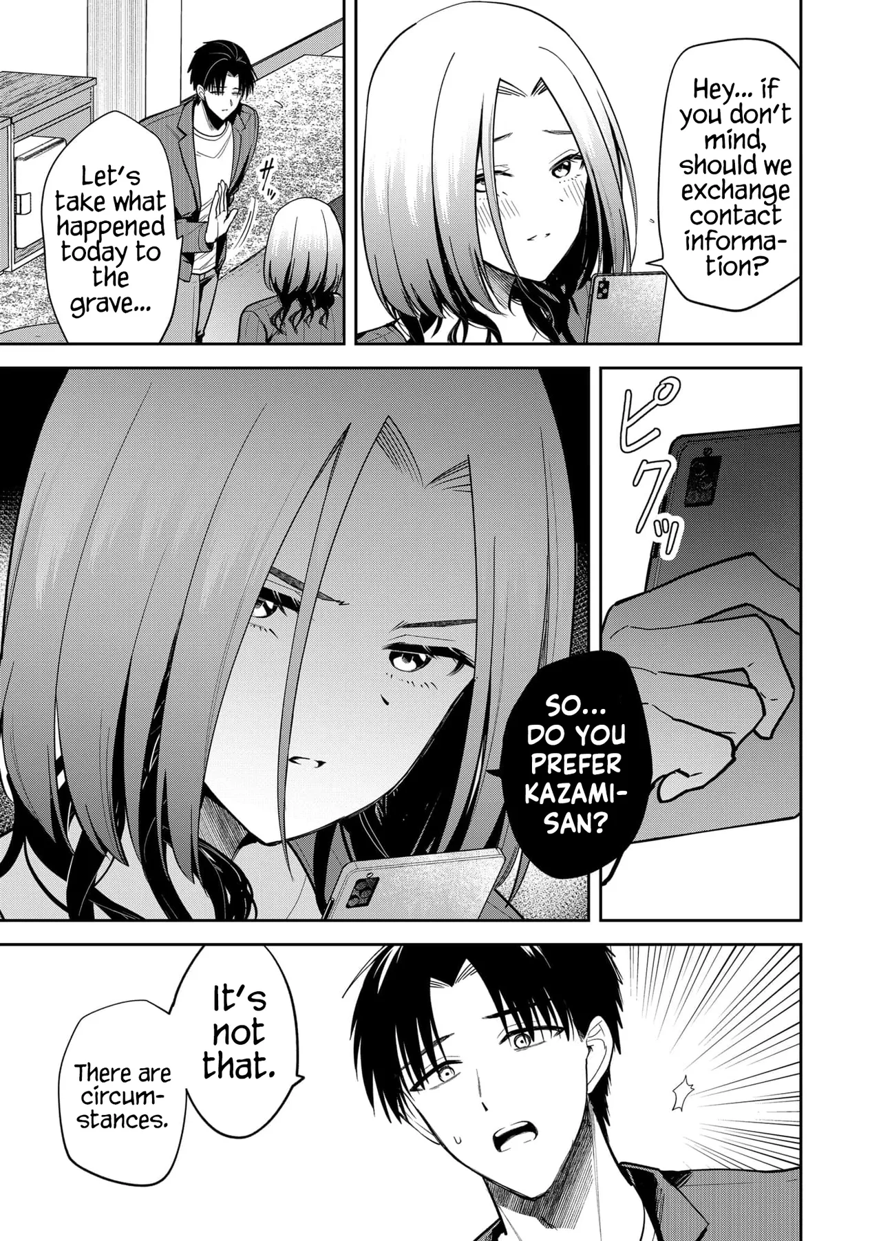 Kimi no Mae de Kimi Igai o Daku Ch. 42 | Having Sex with Someone Else in Front of You 42 page 4 full