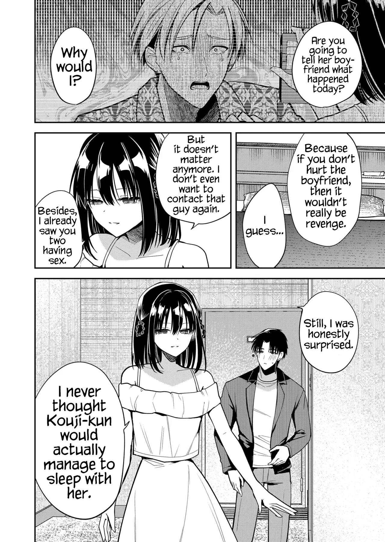 Kimi no Mae de Kimi Igai o Daku Ch. 42 | Having Sex with Someone Else in Front of You 42 page 9 full