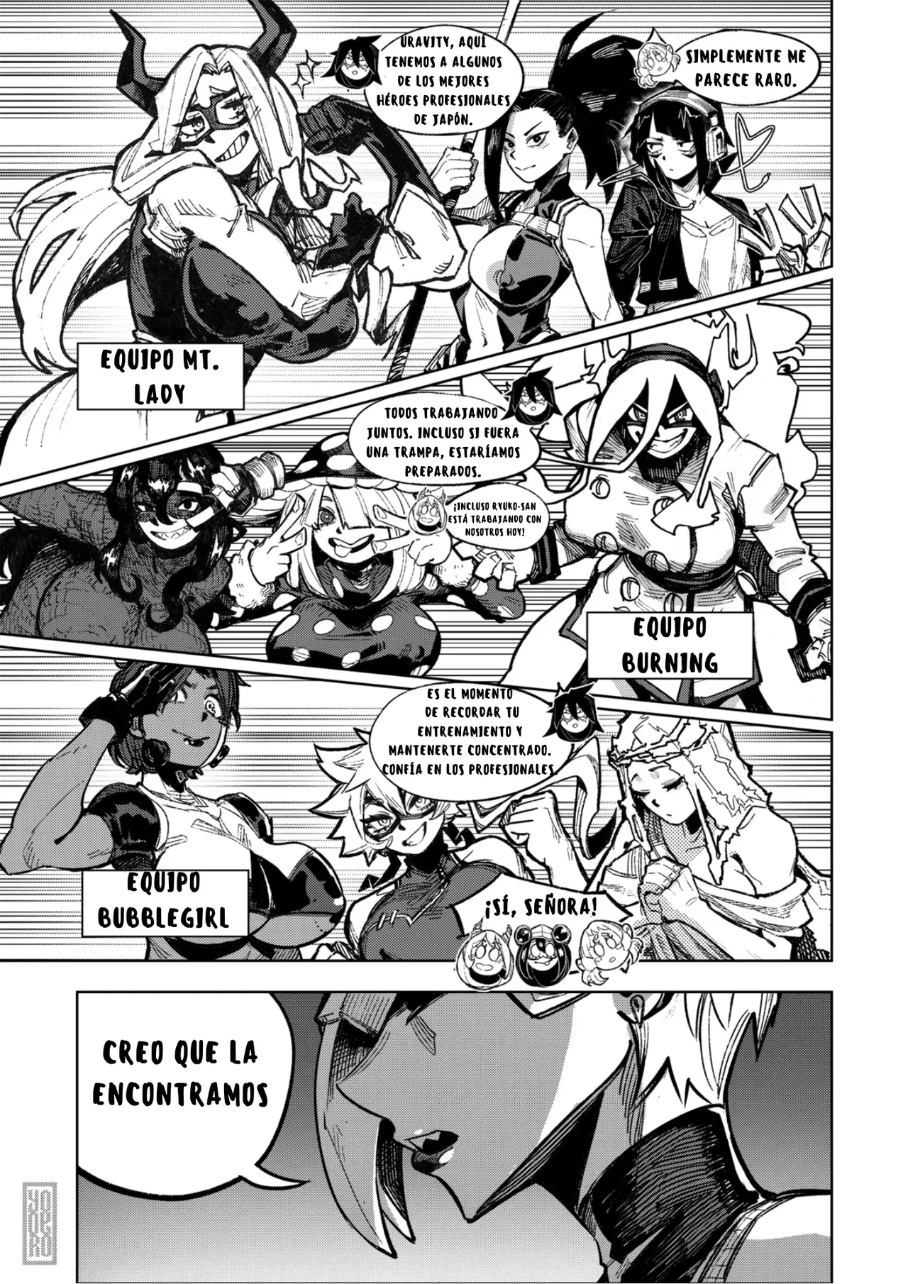 Breaking the heroes  Español page 8 full