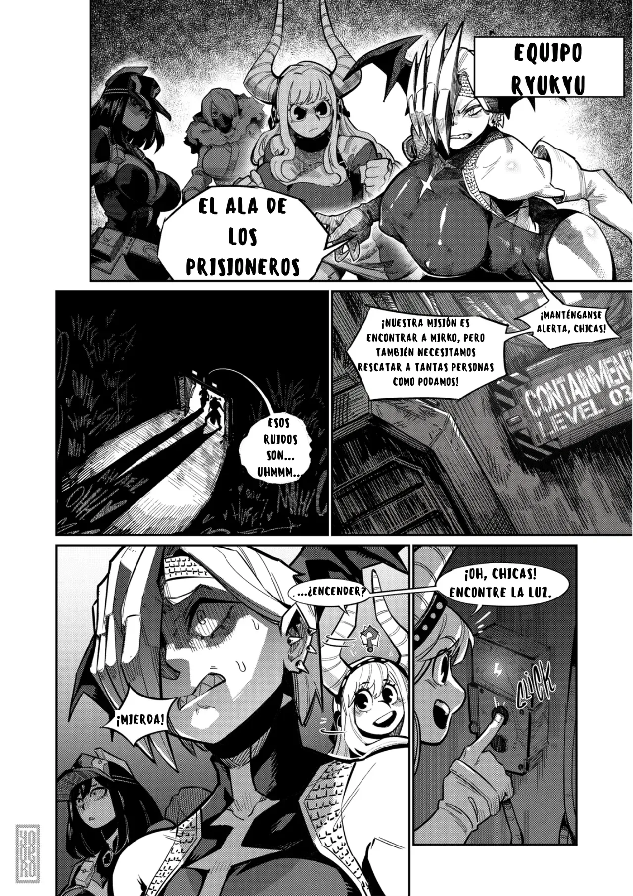 Breaking the heroes  Español page 9 full