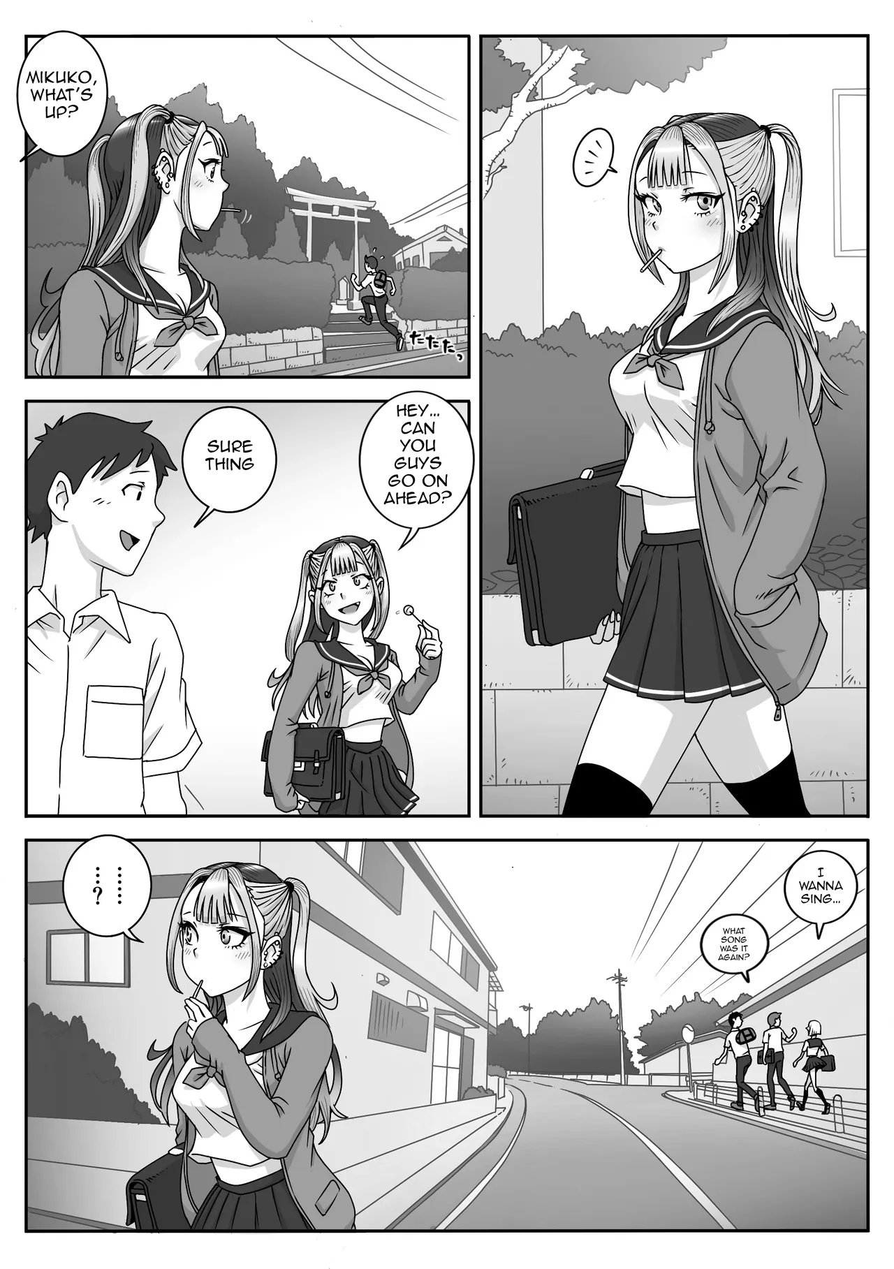 Seifuku Fella Zanmai Vol. 2 page 3 full