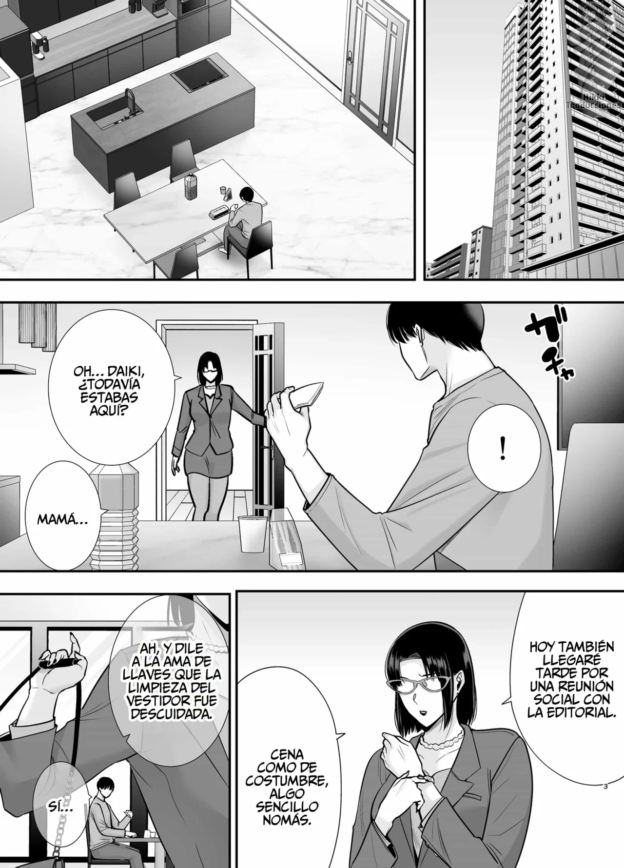 Marikosan to boku~ baitosakino hitozumatono furinkankei~ 3 | Mariko y yo 3 Una relacion de infidelidad con una mujer casada en mi trabajo de medio tiempo page 3 full