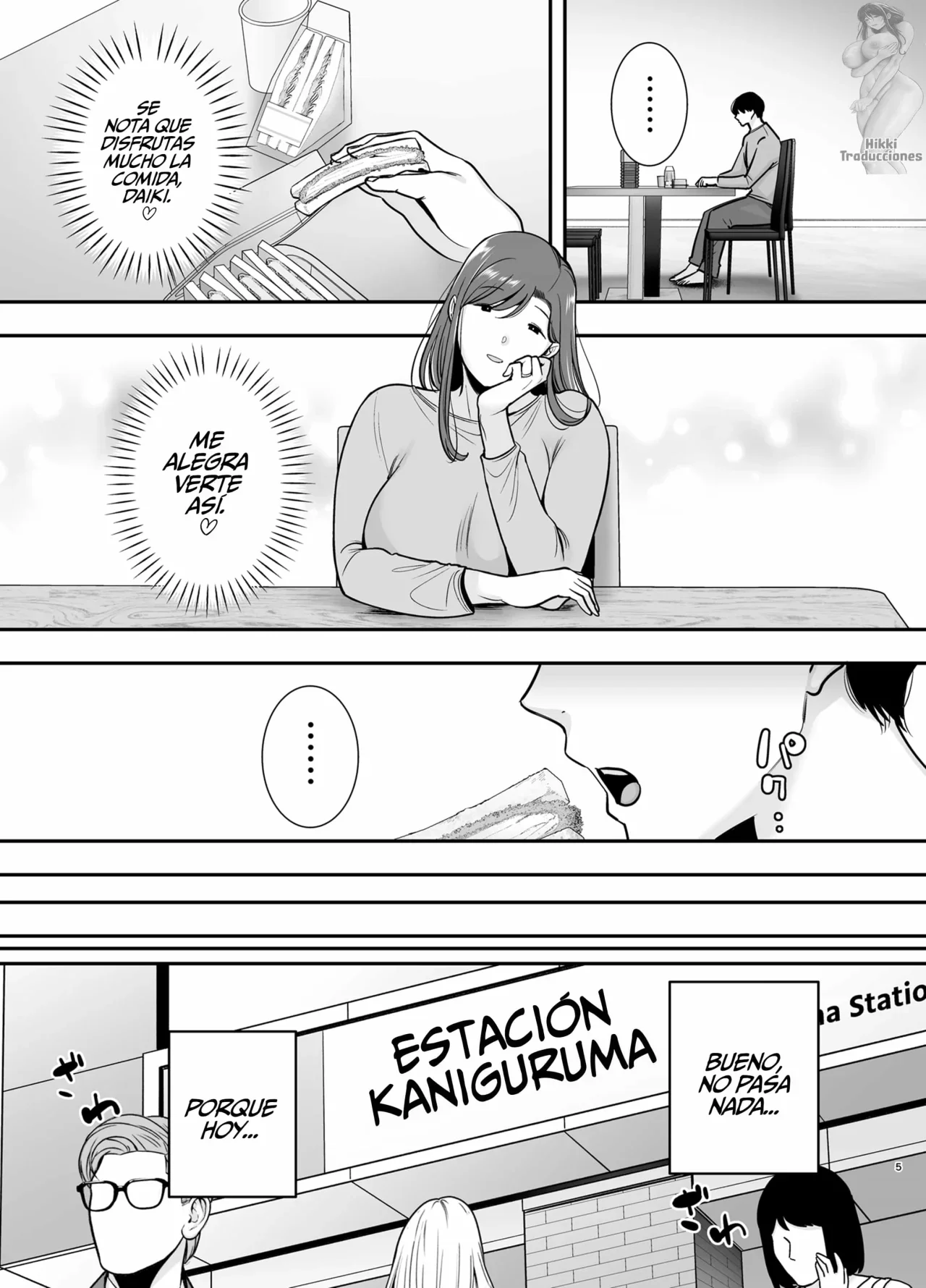 Marikosan to boku~ baitosakino hitozumatono furinkankei~ 3 | Mariko y yo 3 Una relacion de infidelidad con una mujer casada en mi trabajo de medio tiempo page 5 full
