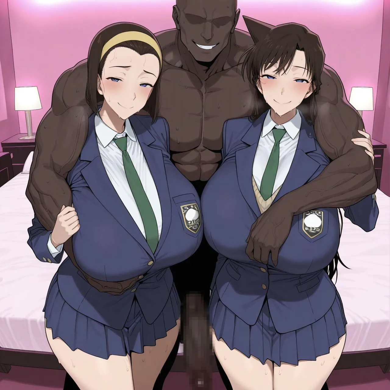 Ran Mouri &amp; Sonoko Suzuki page 3 full