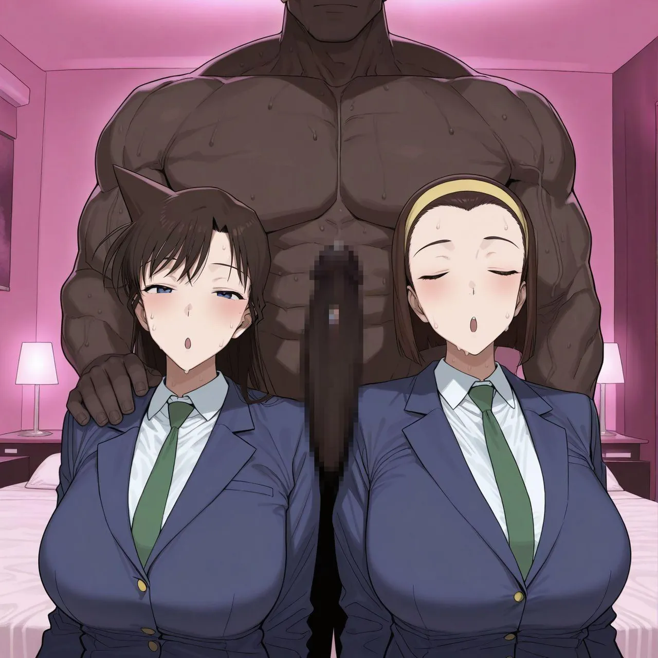 Ran Mouri &amp; Sonoko Suzuki page 4 full