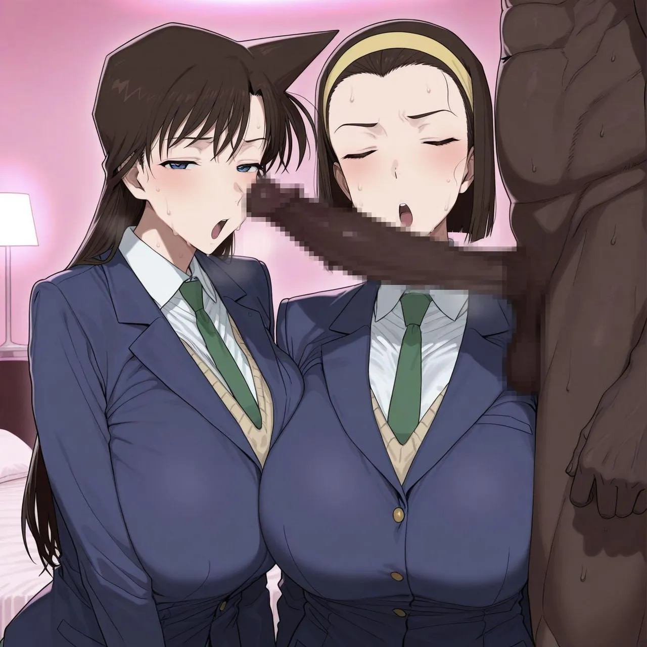 Ran Mouri &amp; Sonoko Suzuki page 5 full