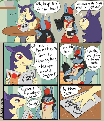 Typhlosion Cafe cover