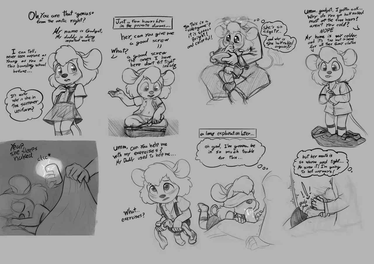 Daddy's Girl AU page 4 full
