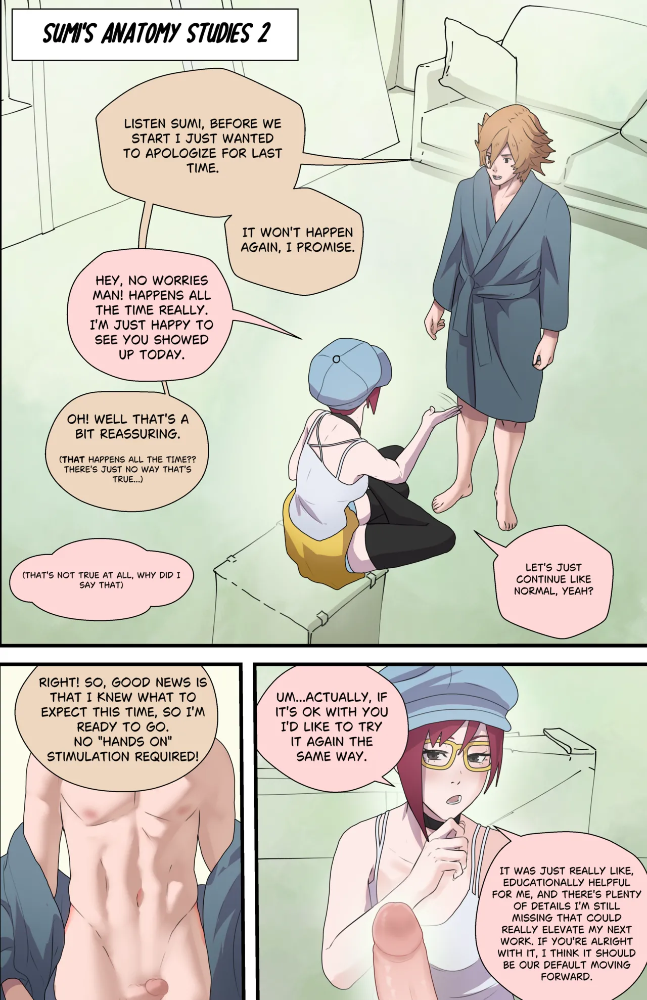 Sumi's Anatomy Studies 2 page 1 full