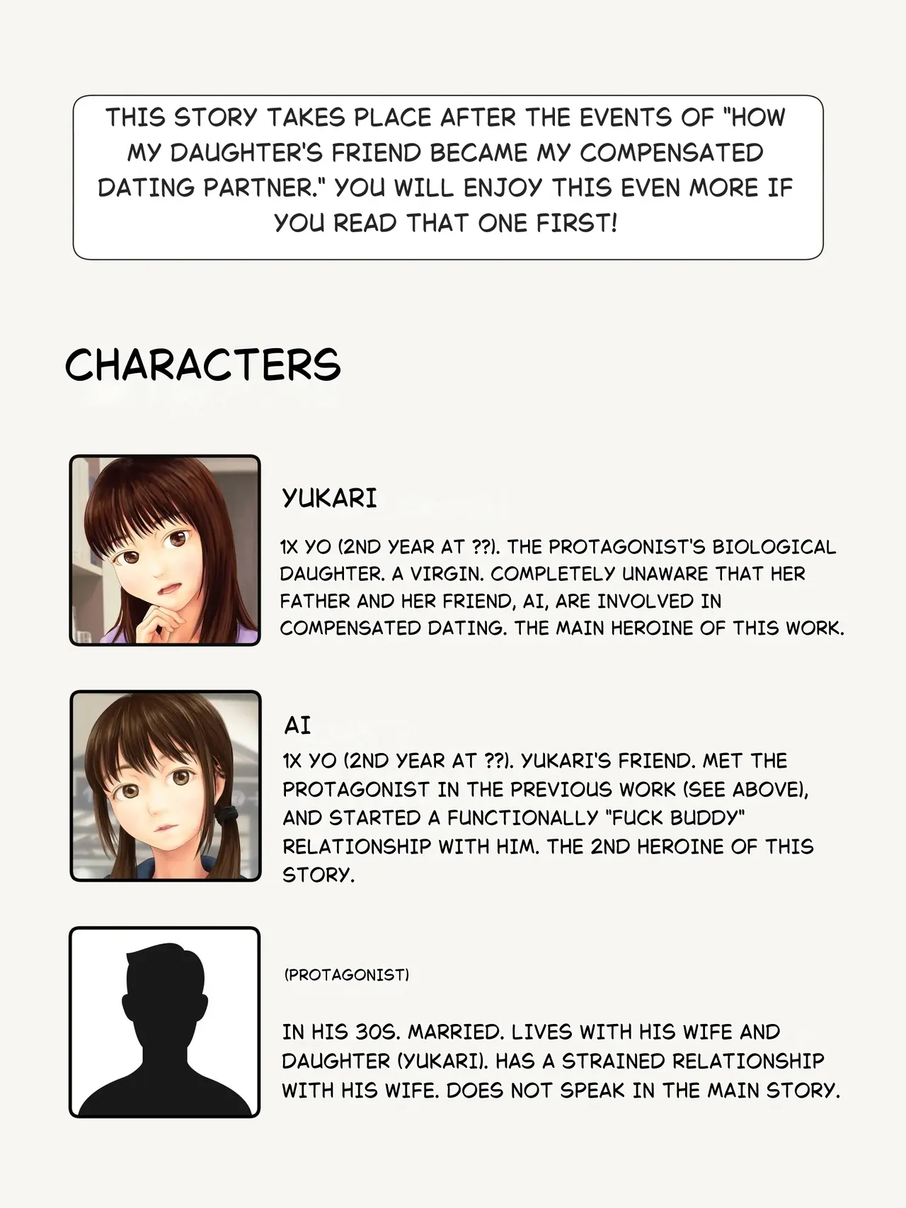Incest Between Father and Daughter — Sequel to Compensated Dating Partner Being My Daughter's Friend — page 6 full
