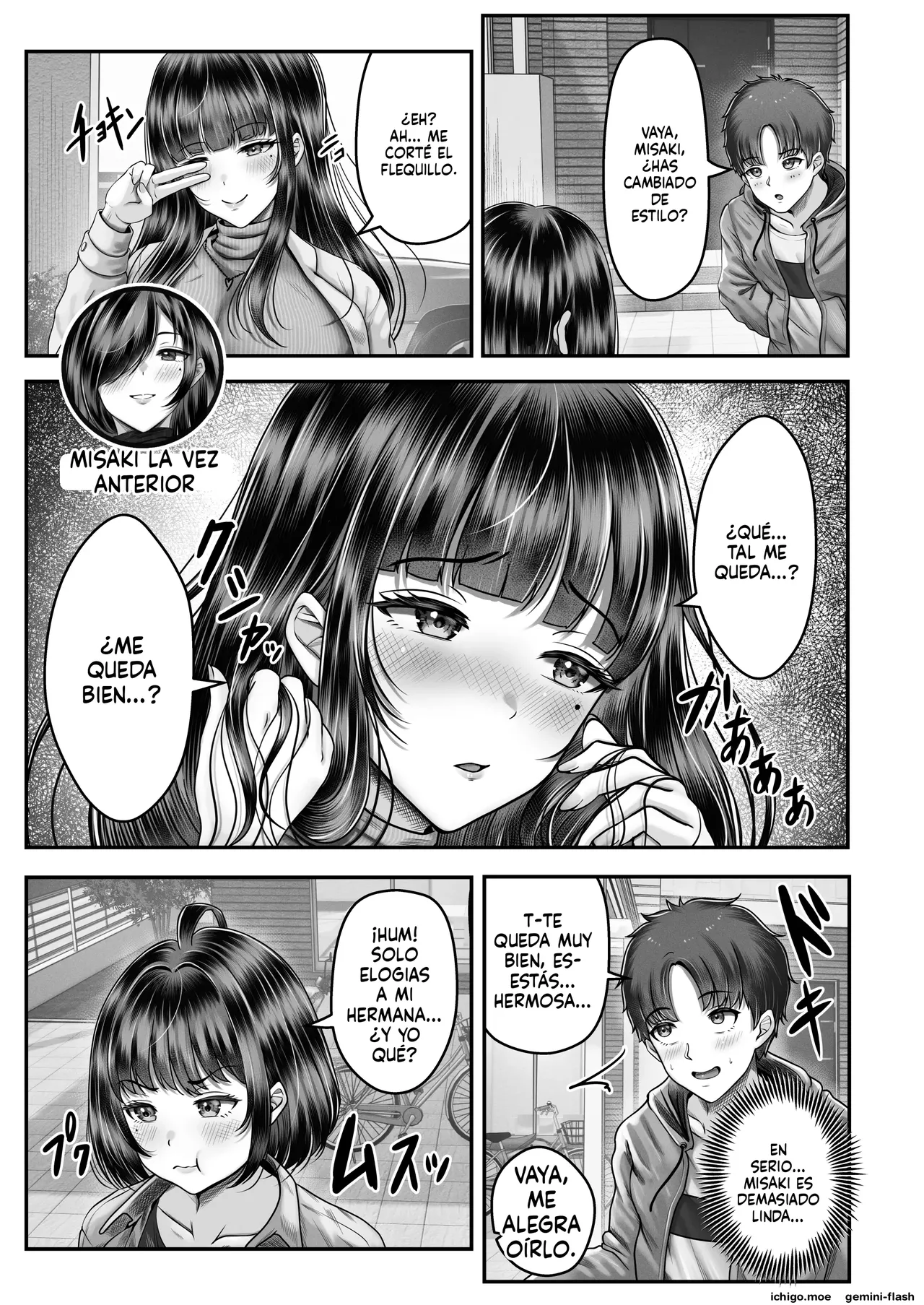 Sono Toshi no Hanareta Kurokami Shimai to Omanko Suru Hanashi 2  MTL page 5 full
