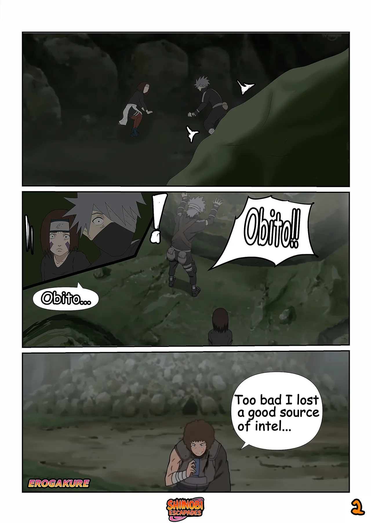Shinobi Escapades Chapter 3 by Erogakure page 3 full