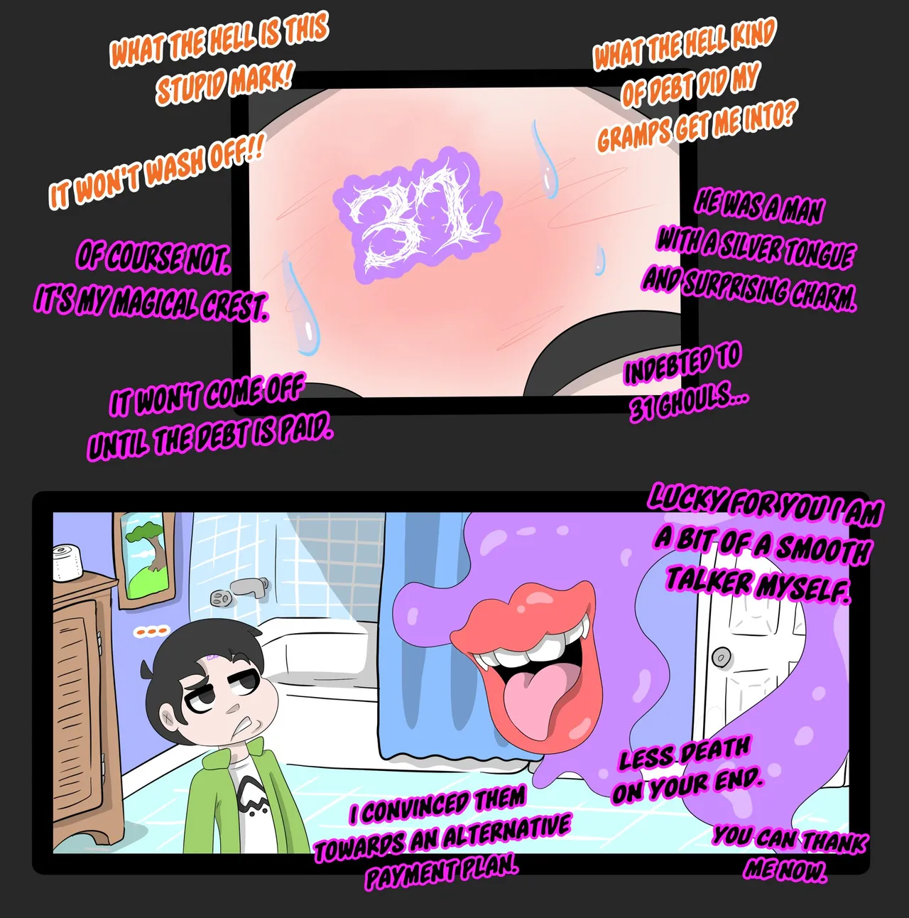 Grandpa's Debt and the 31 Ghouls page 4 full