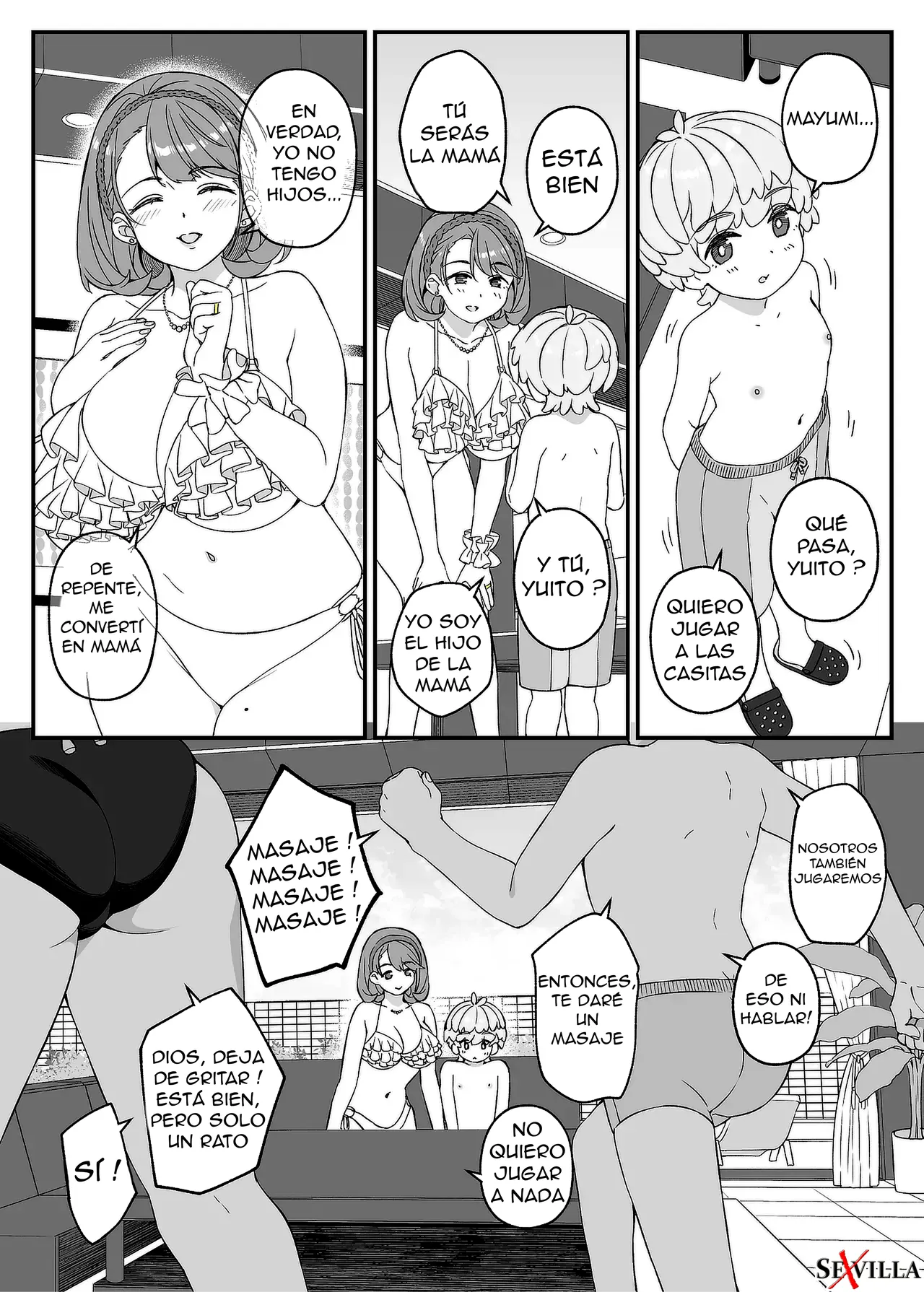 JUGANDO A LAS MAMÁS page 10 full