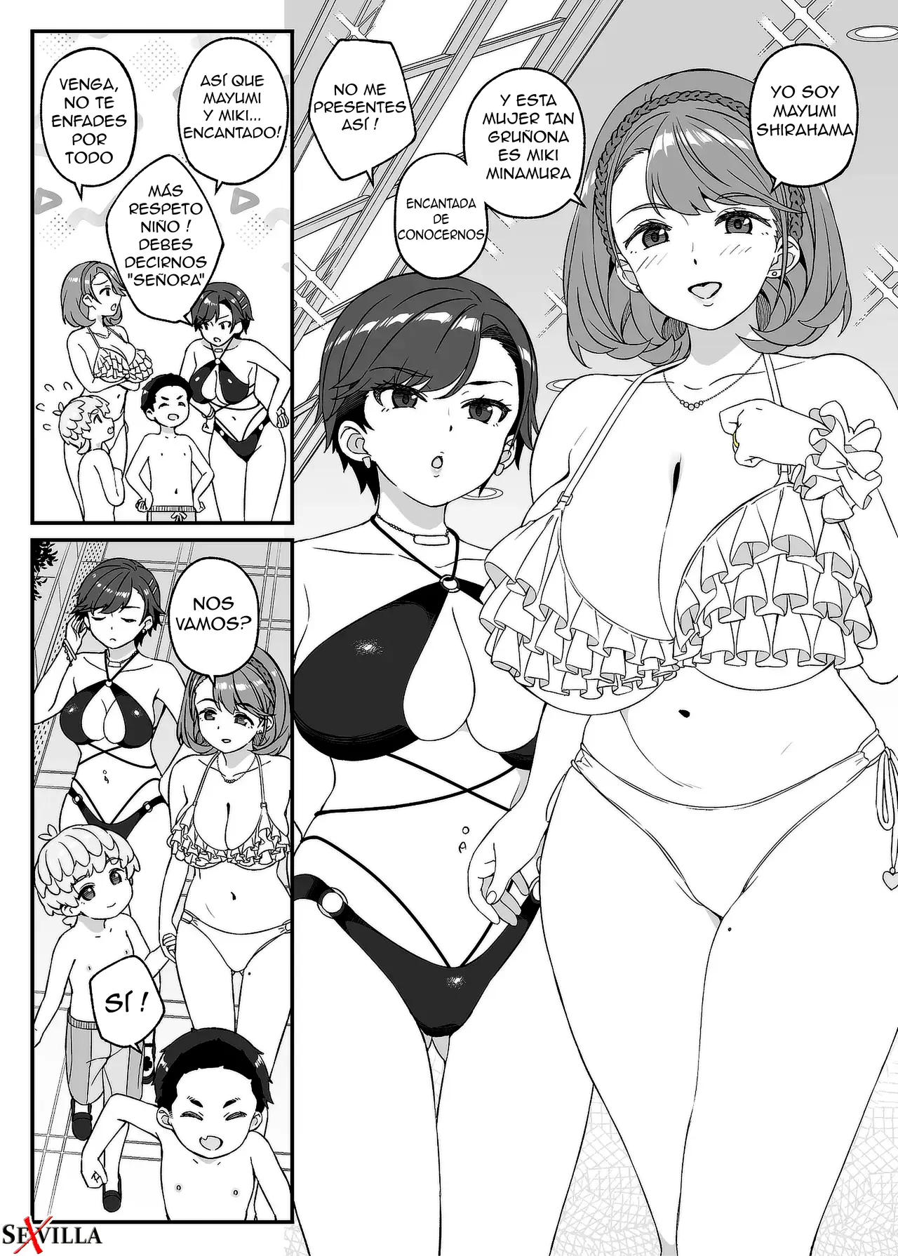 JUGANDO A LAS MAMÁS page 7 full