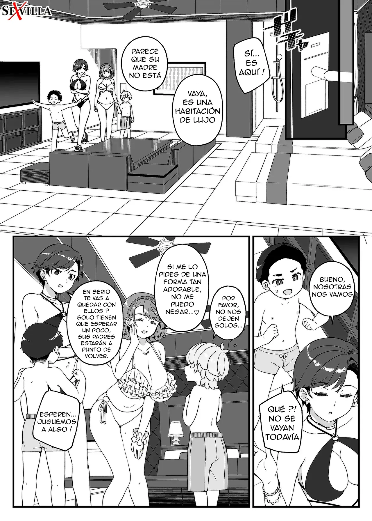 JUGANDO A LAS MAMÁS page 8 full