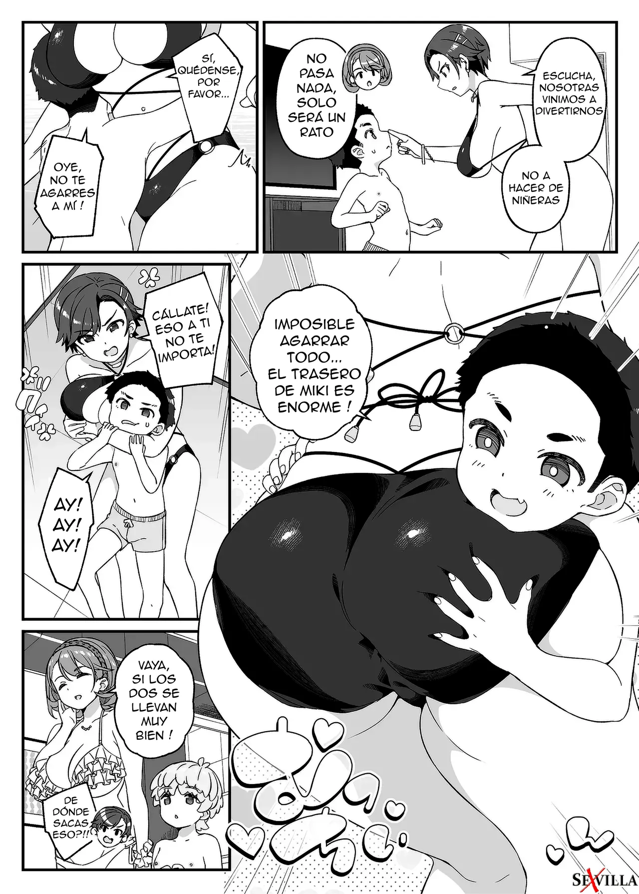 JUGANDO A LAS MAMÁS page 9 full