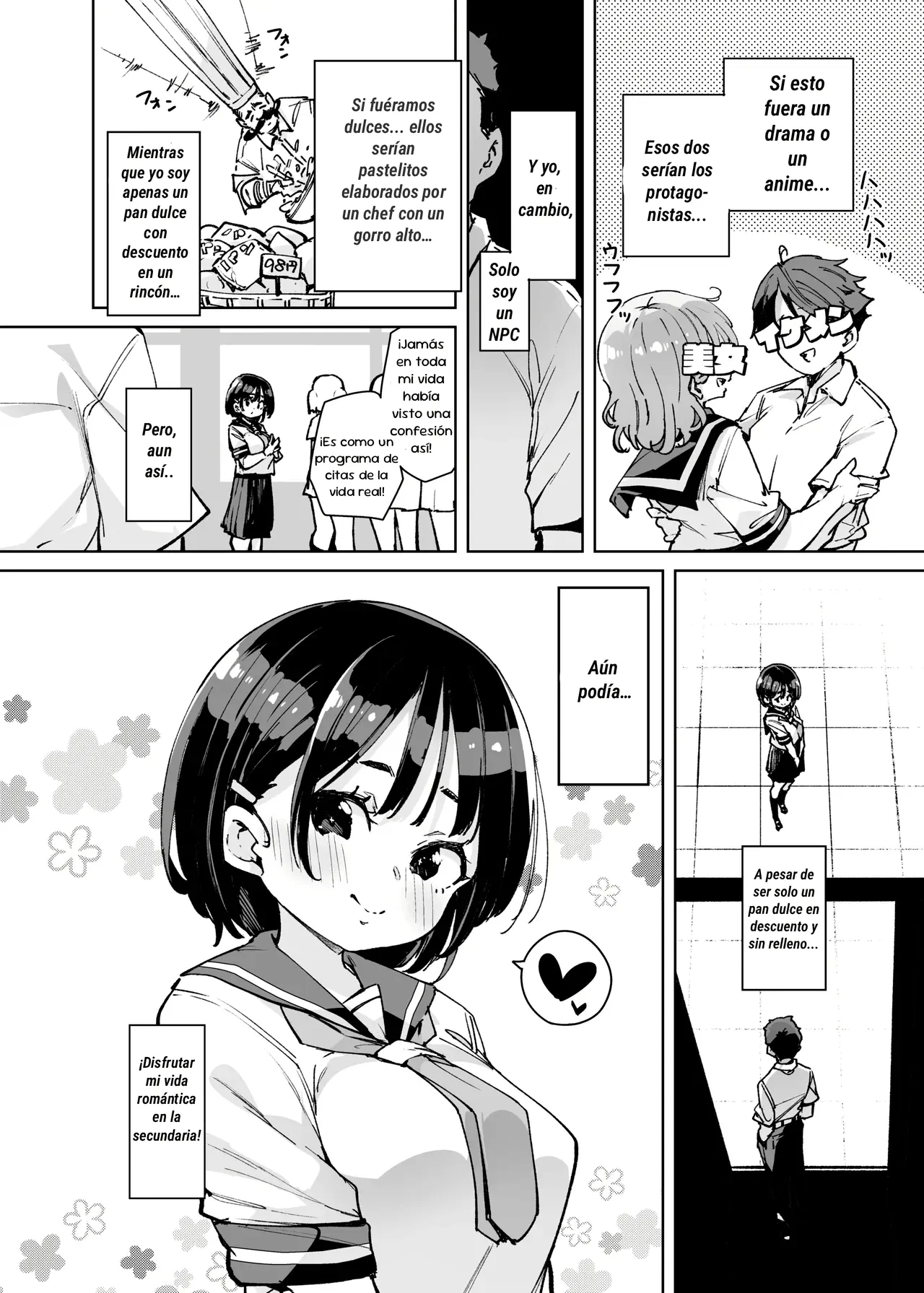 Lookism ga Bakko suru Sekai no Katasumi de Kouhai Jimiko ni PakoPako Tanezuke suru Hanashi｜Una Historia Sobre cómo Embarazar a Chicas Simplonas en un Mundo donde la Apariencia lo es Todo page 3 full
