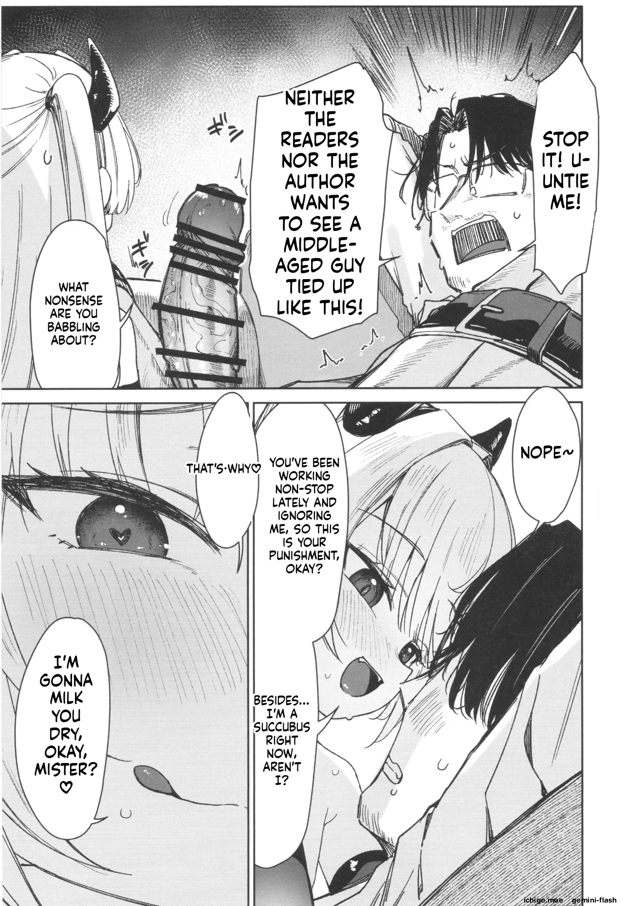 Meikko ga Mesugaki datta node Sekinin motte Wakarasemashita Mesugaki Succubus Toubatsu Hen page 9 full