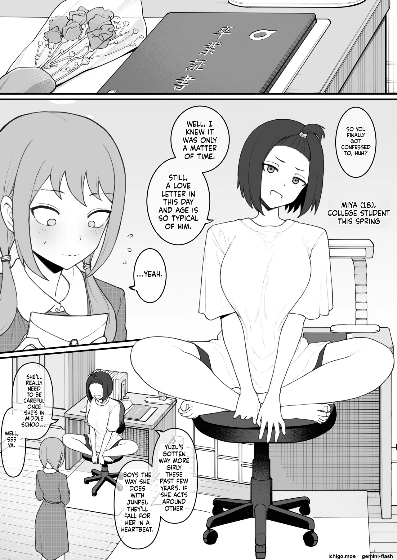 Boyish Sisters Fall in Love with Dick Part 3 page 3 full