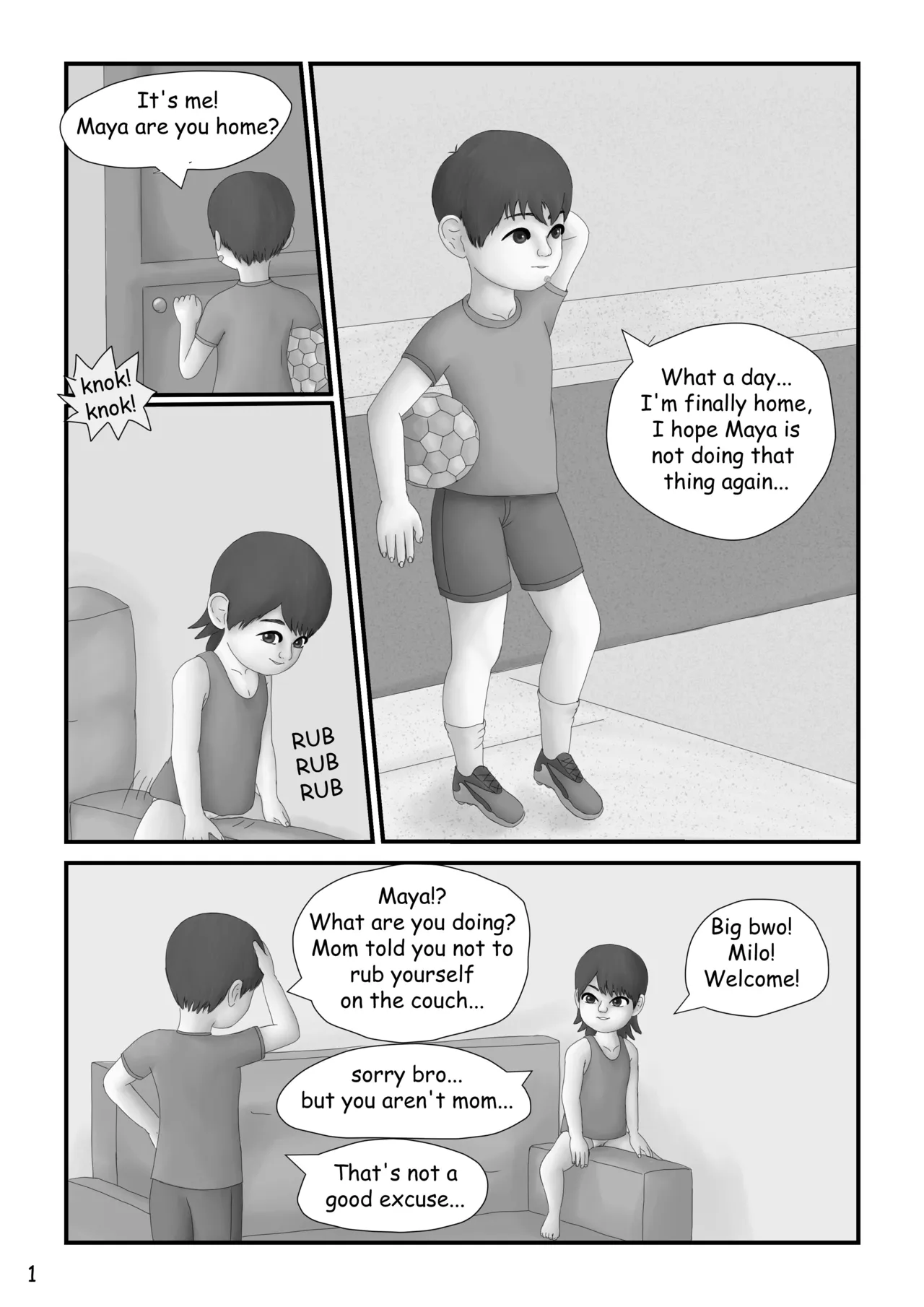 My sister is a little weird page 2 full