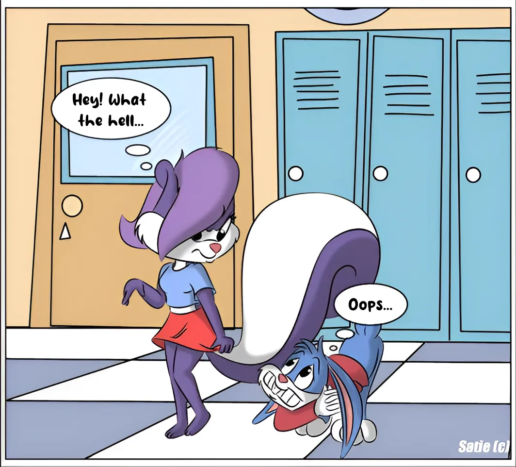 Fifi La Fume &amp; Buster Bunny page 2 full