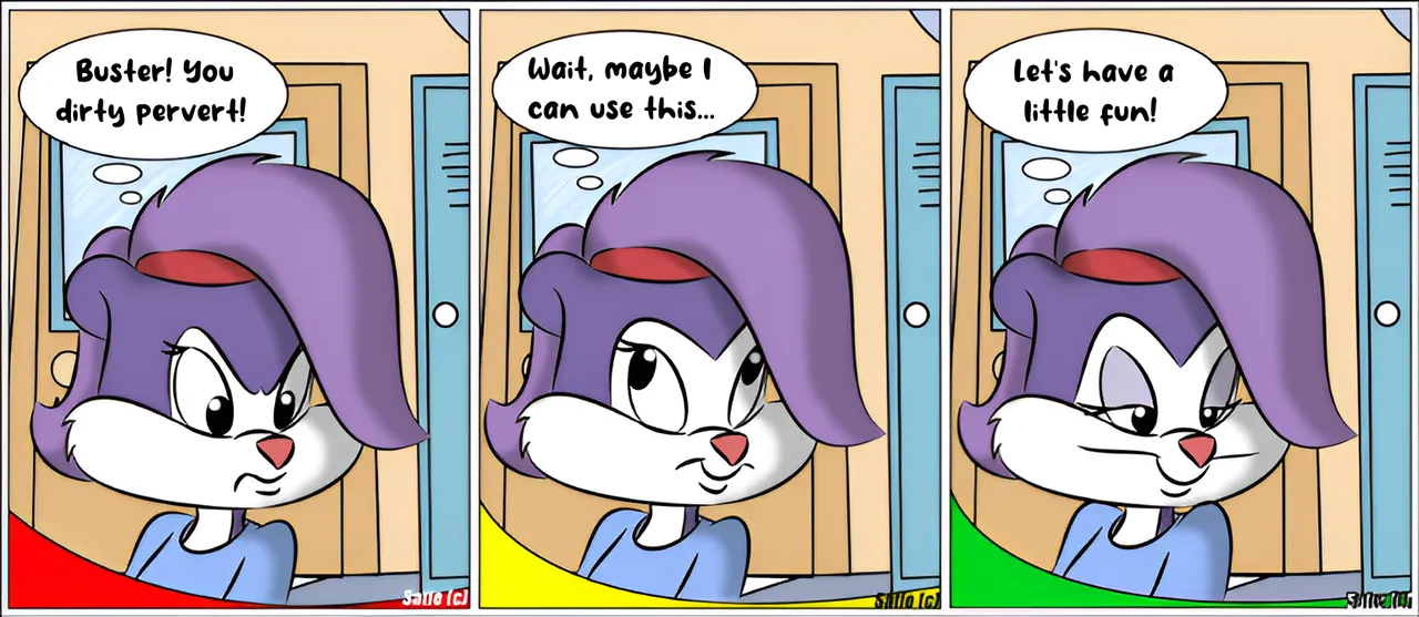 Fifi La Fume &amp; Buster Bunny page 3 full
