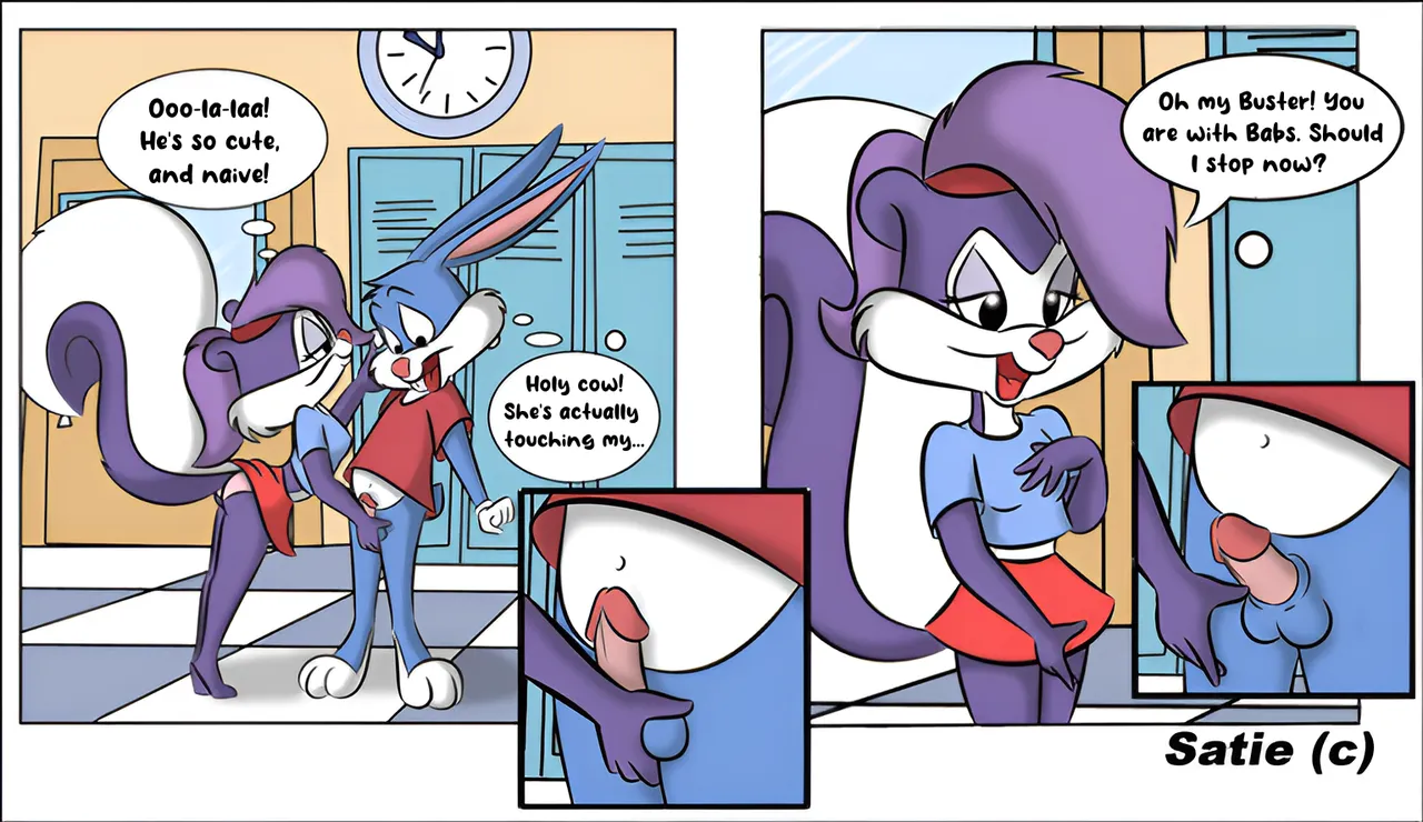 Fifi La Fume &amp; Buster Bunny page 4 full