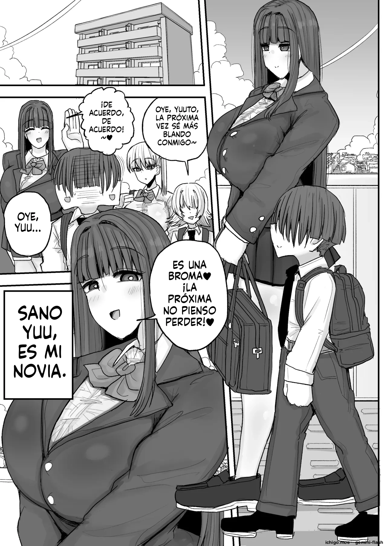 Boku no kanojo wa ue no kai no tsuyo osu ni bokobokoni sa rete NTR re chaimashita  MTL page 2 full