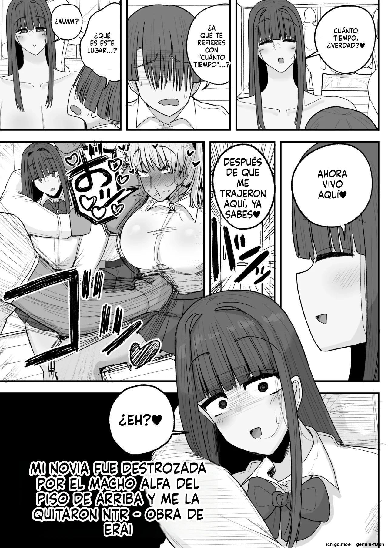 Boku no kanojo wa ue no kai no tsuyo osu ni bokobokoni sa rete NTR re chaimashita  MTL page 8 full
