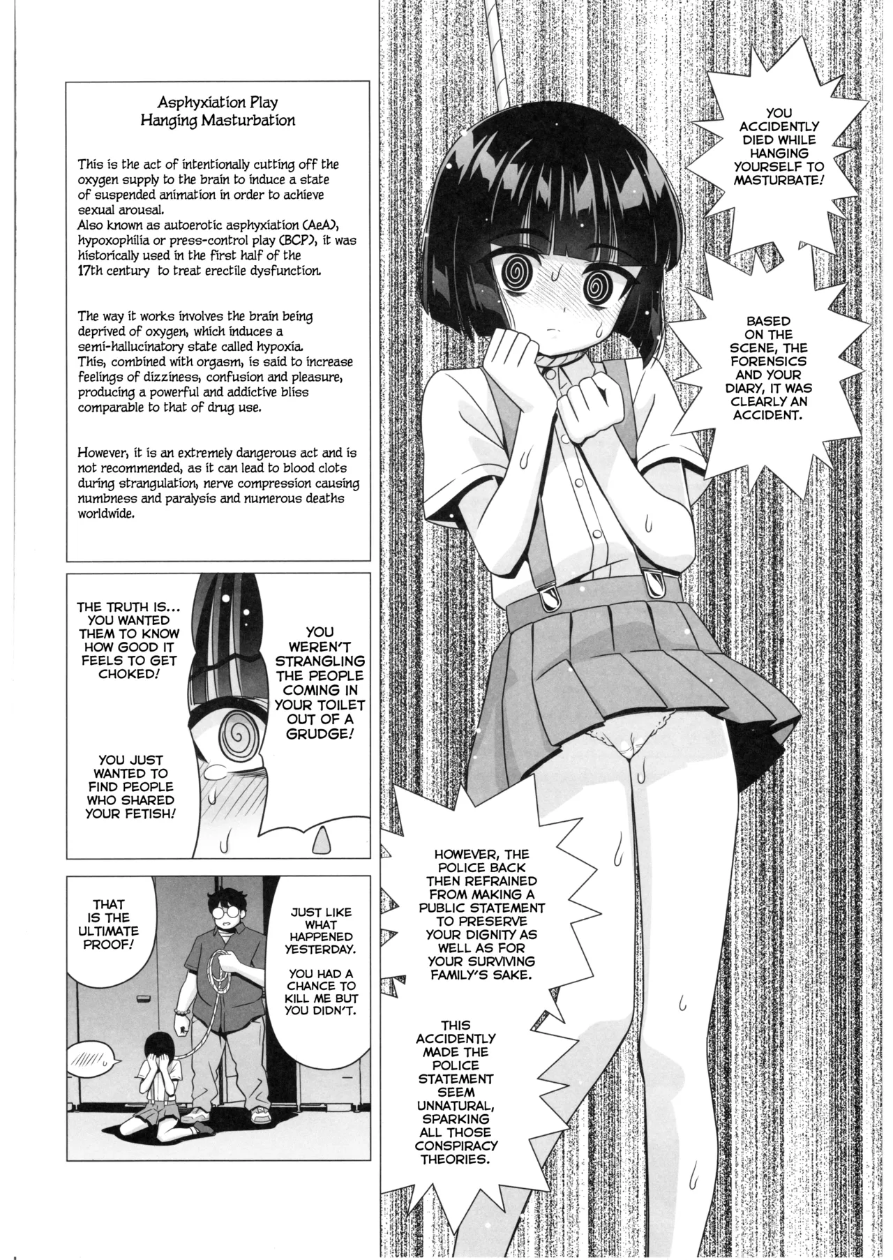 Maso Yokai Toilet no Hanako-san | Masochistic Yokai Hanako-san of the Toilet page 9 full