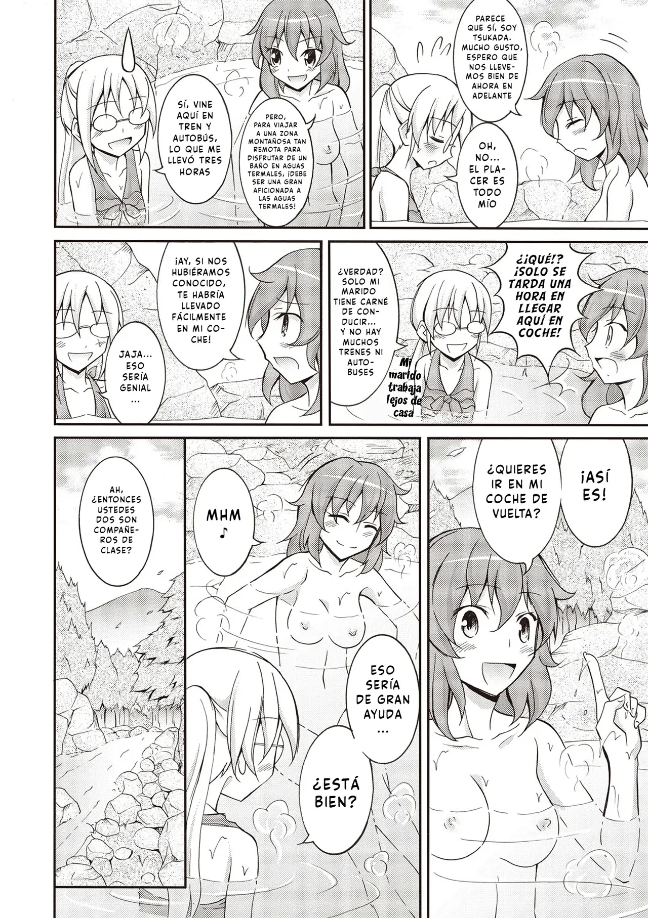 ¡Unas Aguas Termales Emocionantes e Impresionantes! ¡Es Justo que Sólo las Chicas Lleven Traje de Baño! page 7 full