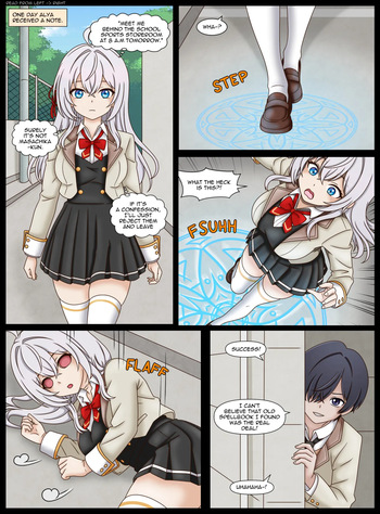 Alya Skinsuit Comic cover